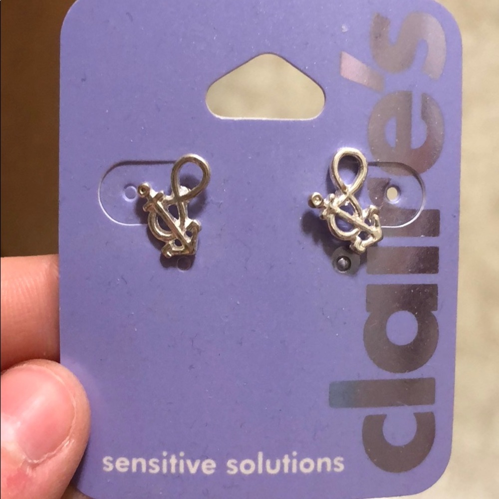 Infinity Anchor Earrings